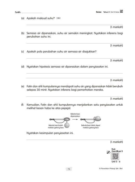 Modul Lengkap PBD 2024 Sains Tahun 5