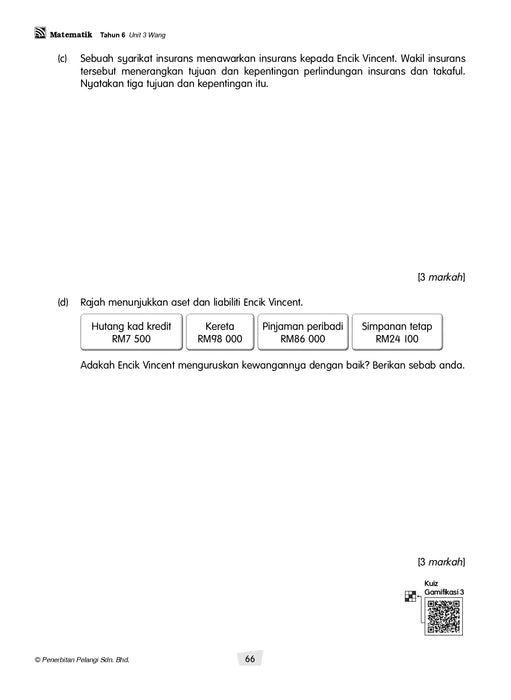 Modul Lengkap PBD 2024 Matematik Tahun 6