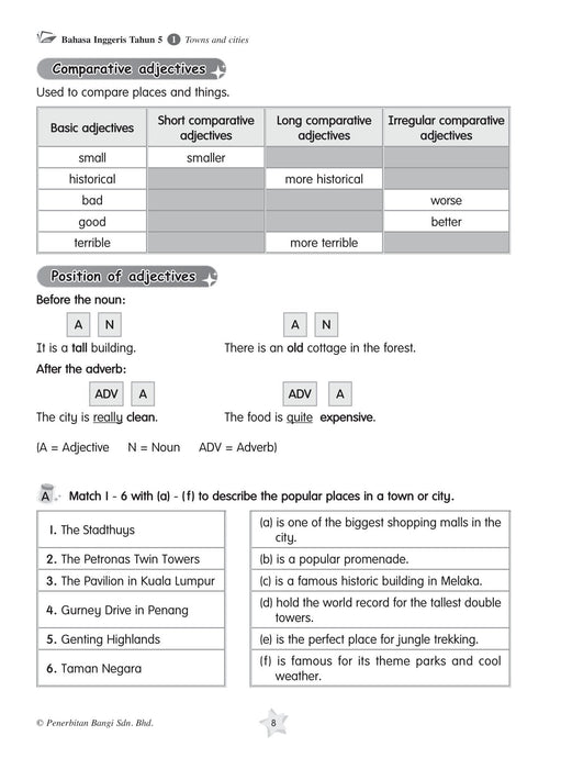 Praktis KSSR 2023 Bahasa Inggeris 华文练习 5 年级 英文