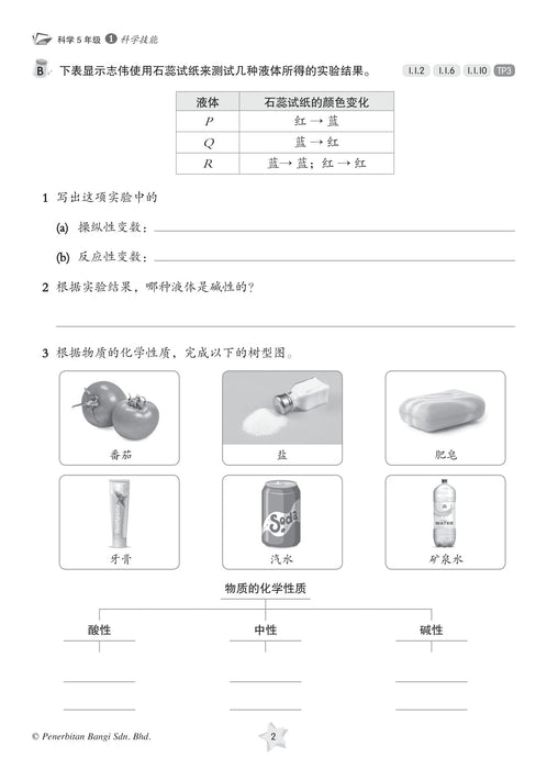 Praktis KSSR 2023 Sains 华文练习 5 年级 科学