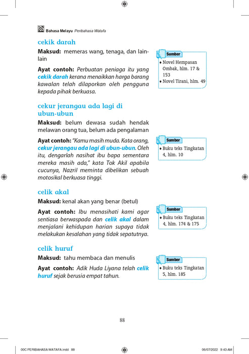 Peribahasa Watafa 2023