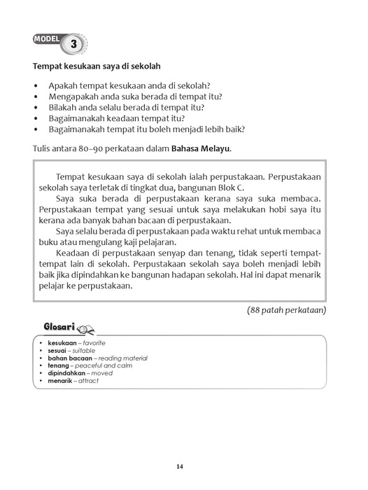 Cambridge IGCSE™ Malay as a Foreign Language Essay Writing Paper 4