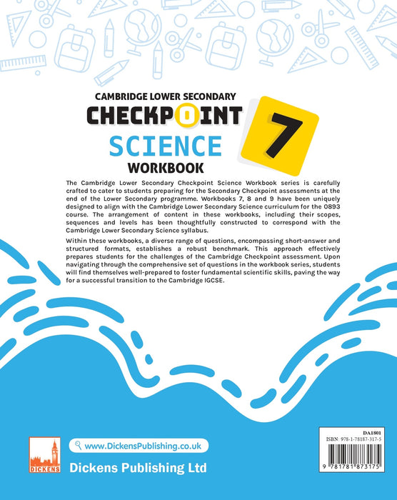 Cambridge Lower Secondary Checkpoint Science Workbook 7