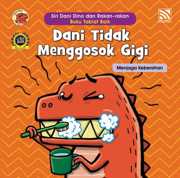 Set 1 Siri Dani Dino dan Rakan-rakan Buku Tabiat Baik