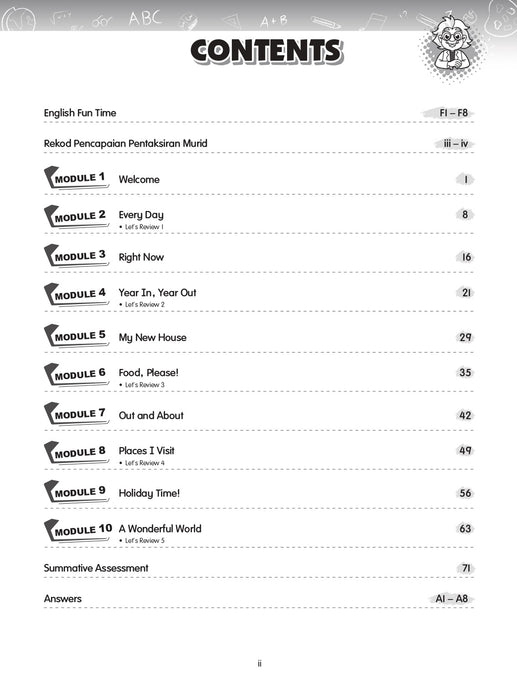 Genius PBD KSSR 2023 English Year 3