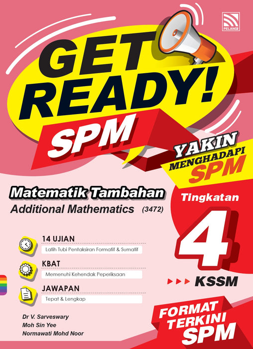 Get Ready SPM 2022 Matematik Tambahan Tingkatan 4