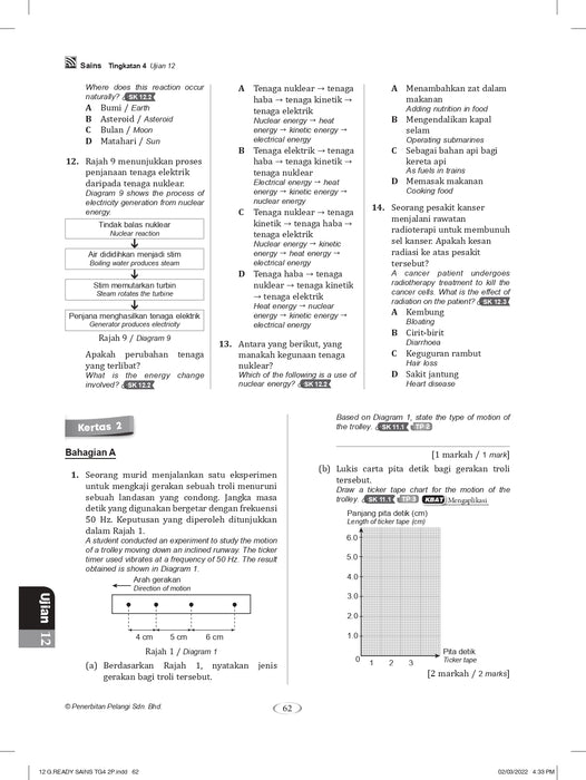 Get Ready SPM 2022 Sains Tingkatan 4