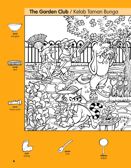 Highlights Hidden Pictures Wildlife Puzzles Gambar Tersembunyi Buku 2