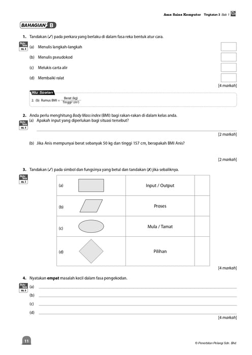 Kuasai PBD 2024 Asas Sains Komputer Tingkatan 3