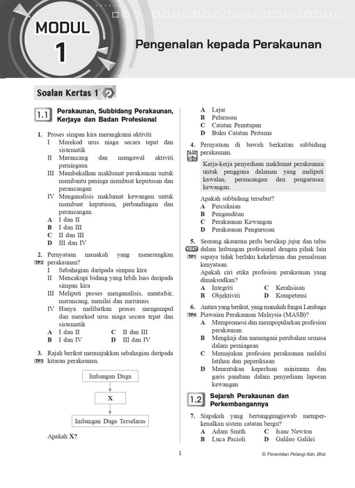 Pelangi Analysis SPM 2022 Prinsip Perakaunan Tigkatan 4