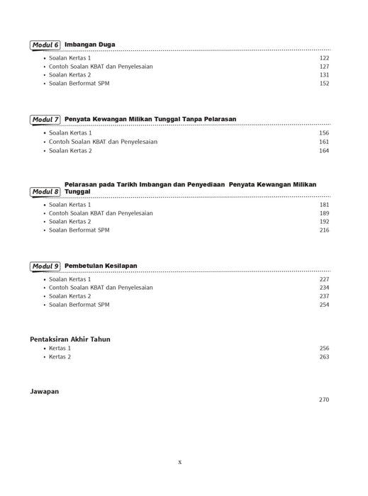 Pelangi Analysis SPM 2022 Prinsip Perakaunan Tigkatan 4