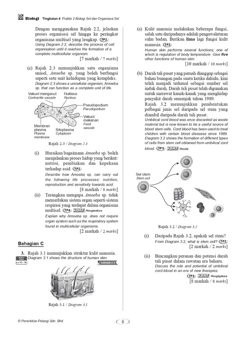 Praktis Topikal Hebat SPM 2024 Biologi Tingkatan 4