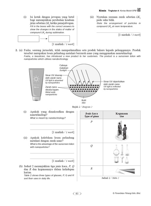 Praktis Topikal Hebat SPM 2024 Kimia Tingkatan 5