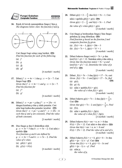 Praktis Topikal Hebat SPM 2024 Matematik Tambahan Tingkatan 4