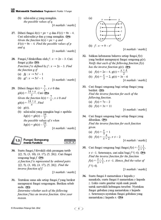 Praktis Topikal Hebat SPM 2024 Matematik Tambahan Tingkatan 4