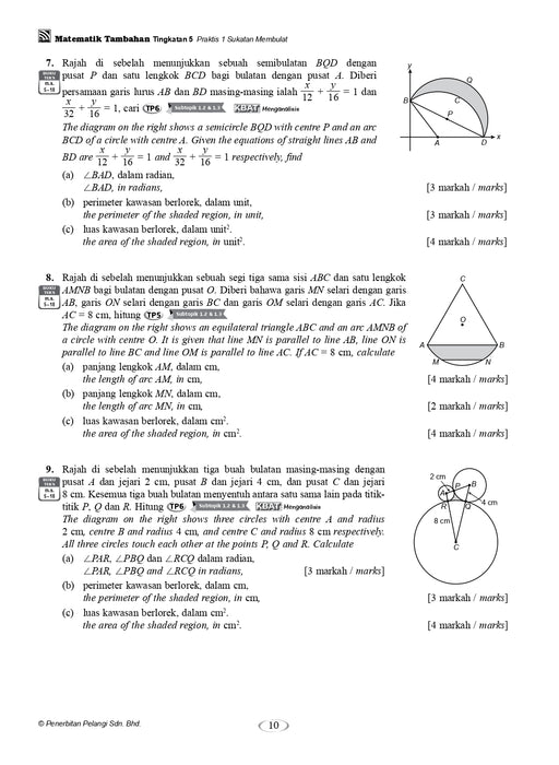 Praktis Topikal Hebat SPM 2024 Matematik Tambahan Tingkatan 5