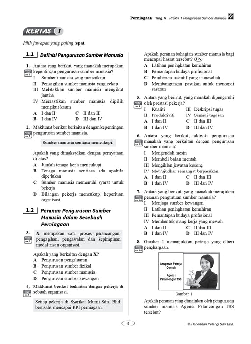 Praktis Topikal Hebat SPM 2024 Perniagaan Tingkatan 5