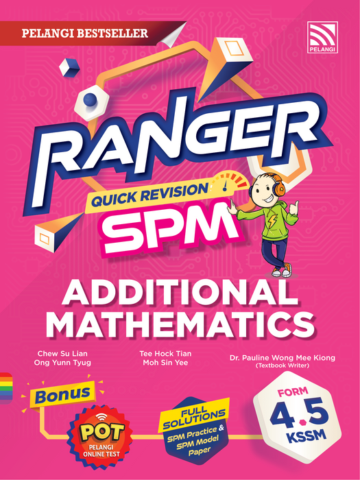 Ranger Quick Revision SPM 2024 Additional Mathematics Form 4.5