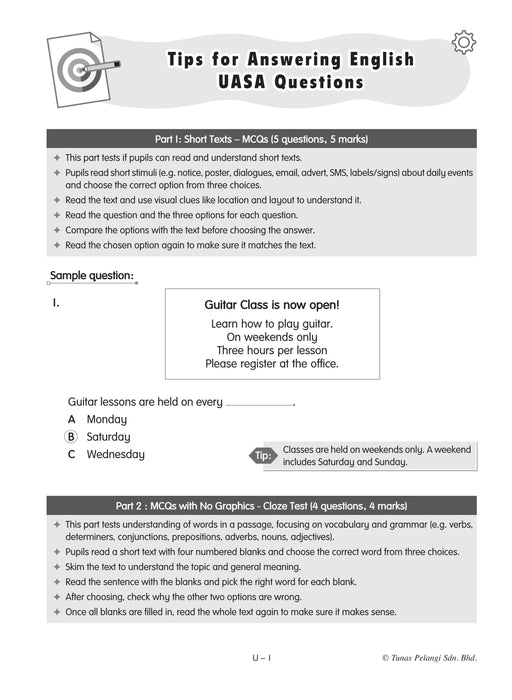 Skor A+ dalam UASA 2025 特优 A+ 系列 4 年级 英文 Bahasa Inggeris