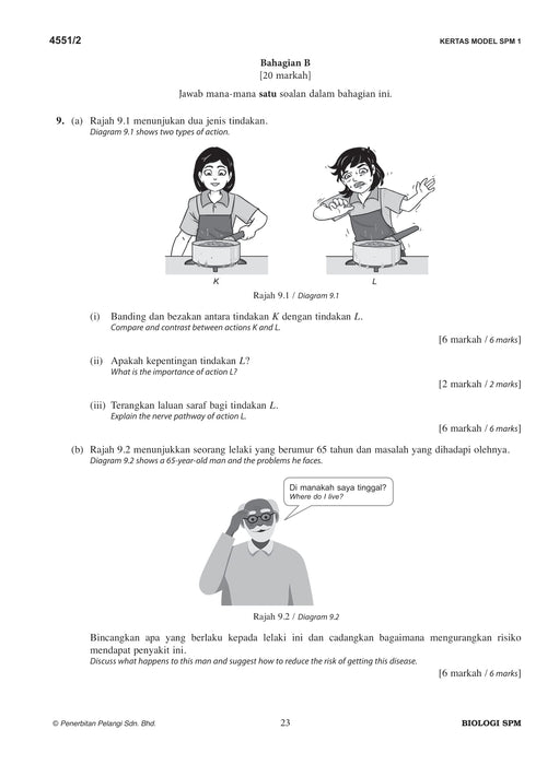 Skor A+ SPM Kertas Model 2024 Biologi