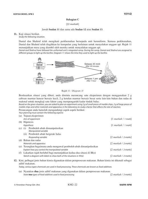 Skor A+ SPM Kertas Model 2024 Sains