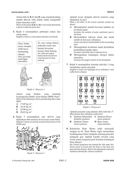 Skor A+ SPM Kertas Model 2024 Sains