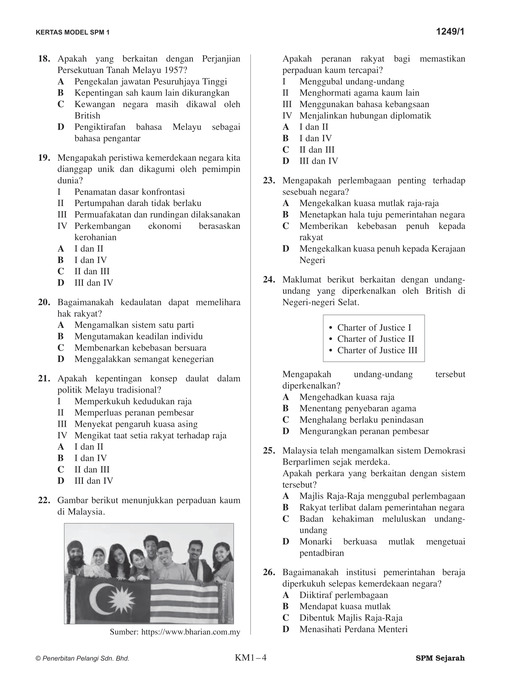 Skor A+ SPM Kertas Model 2024 Sejarah