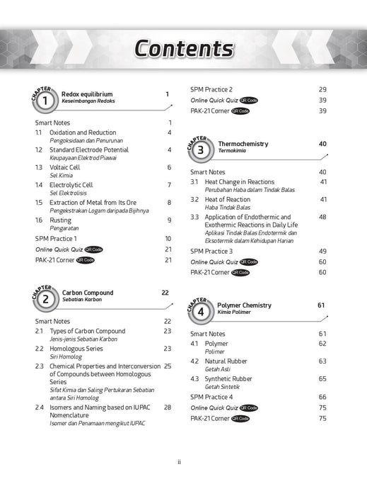 Top Class 2021 Chemistry Form 5