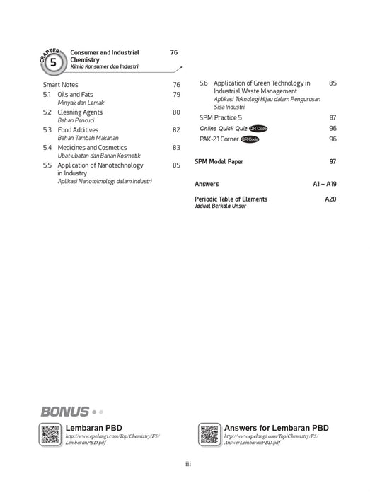 Top Class 2021 Chemistry Form 5