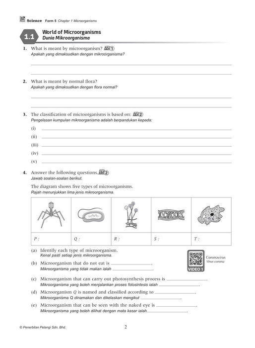 Top Class 2021 Science Form 5