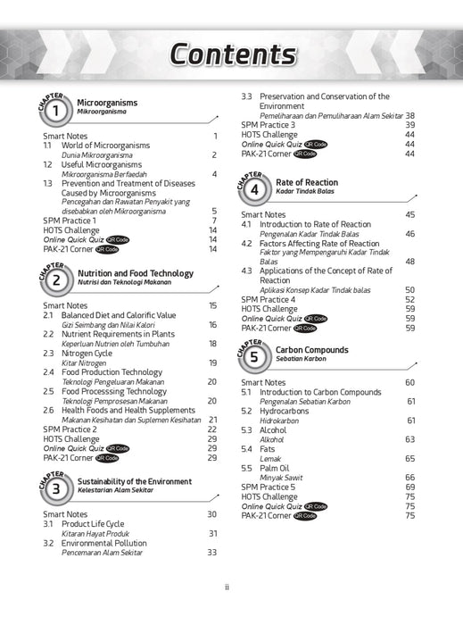 Top Class 2021 Science Form 5