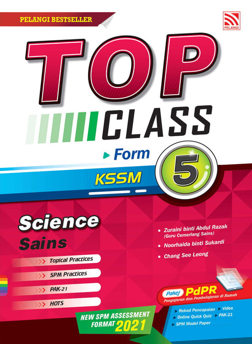 Top Class 2021 Science Form 5