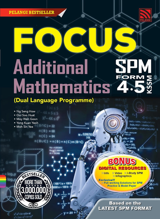 Focus SPM 2023 Additional Mathematics Form 4.5