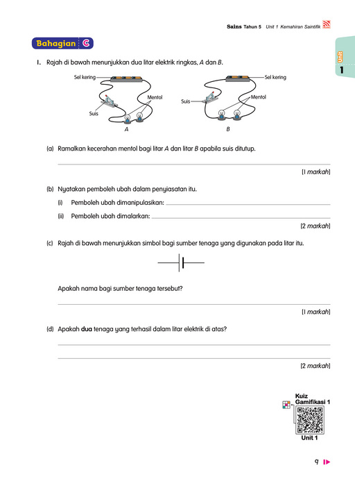 Focus KSSR 2024 Sains Tahun 5