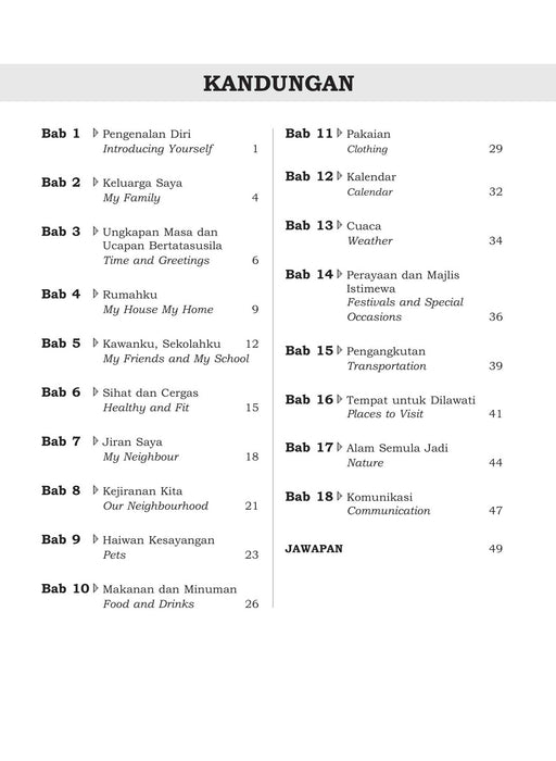 Cambridge IGCSE™ Malay As A Foreign Language Book 1