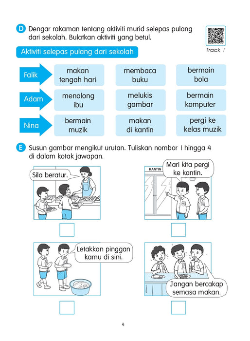 Cambridge Primary Malay Workbook 4