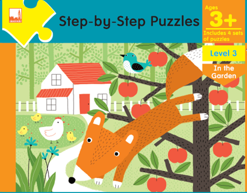 Step by Step Puzzles Level 3 In The Garden