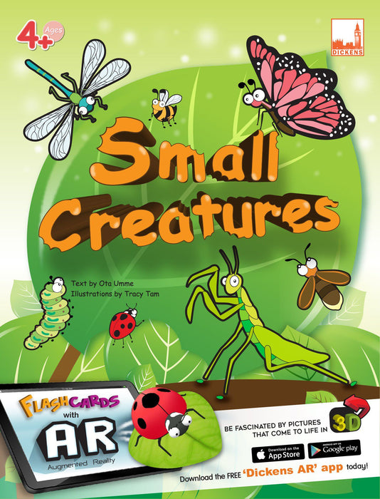 Flashcards with AR Small Creatures