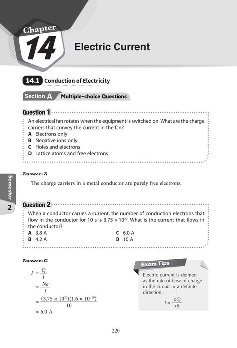 Q and A STPM 2022 Physics