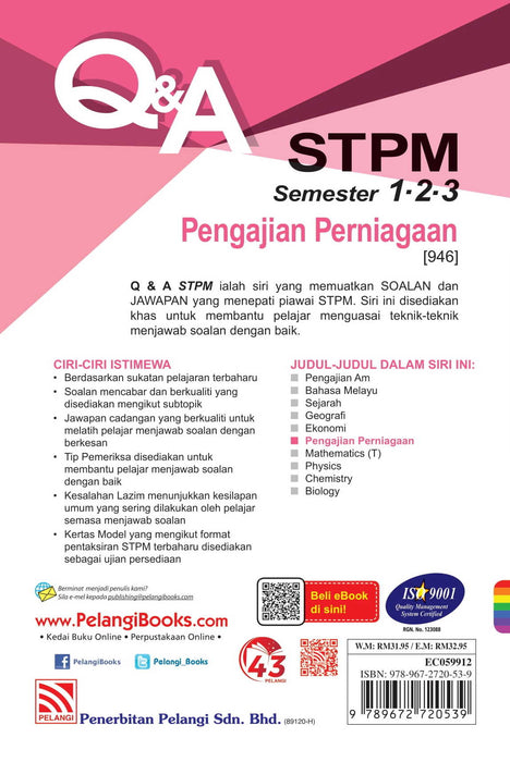 Q and A STPM 2022 Pengajian Perniagaan