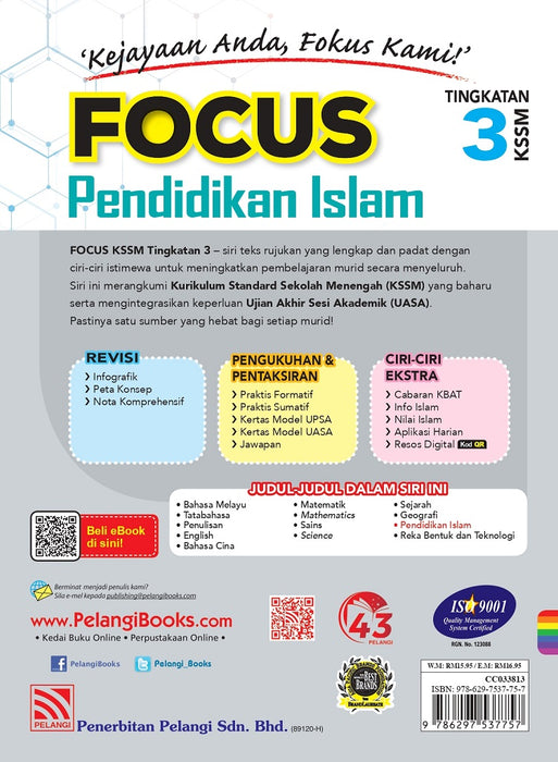 Focus KSSM 2023 Pendidikan Islam Tingkatan 3