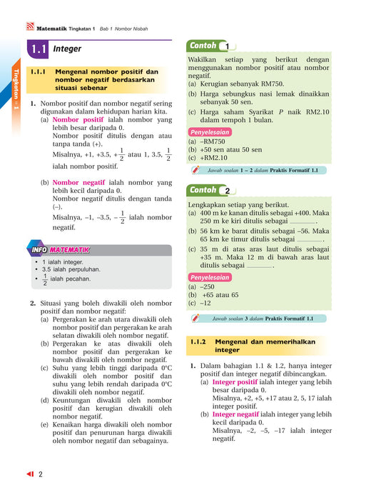 Focus KSSM 2024 Matematik Tingkatan 1.2.3