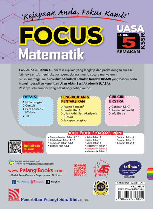 Focus KSSR 2024 Matematik Tahun 5