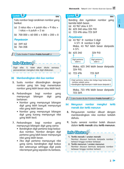 Focus KSSR 2024 Matematik Tahun 5