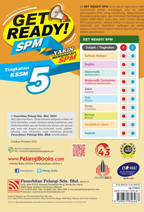 Get Ready SPM 2022 Bahasa Melayu Tingkatan 5