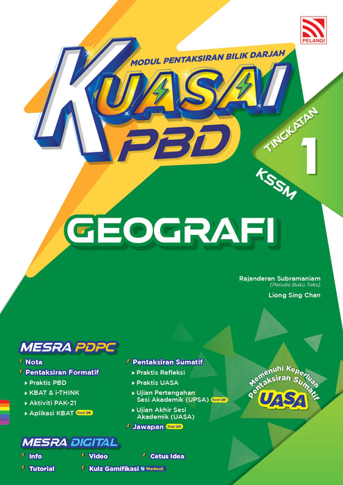 Kuasai PBD 2024 Geografi Tingkatan 1