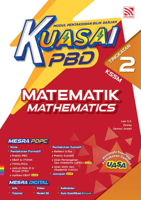 Kuasai PBD 2024 Matematik Tingkatan 2