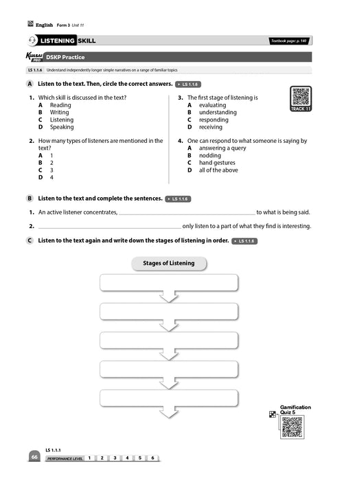 Kuasai PBD 2024 English Form 3