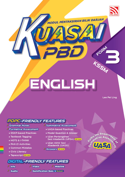 Kuasai PBD 2024 English Form 3