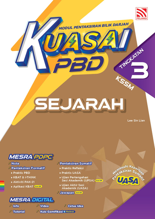 Kuasai PBD 2024 Sejarah Tingkatan 3